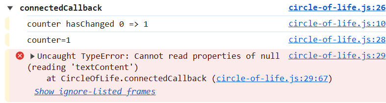 connectedCallback