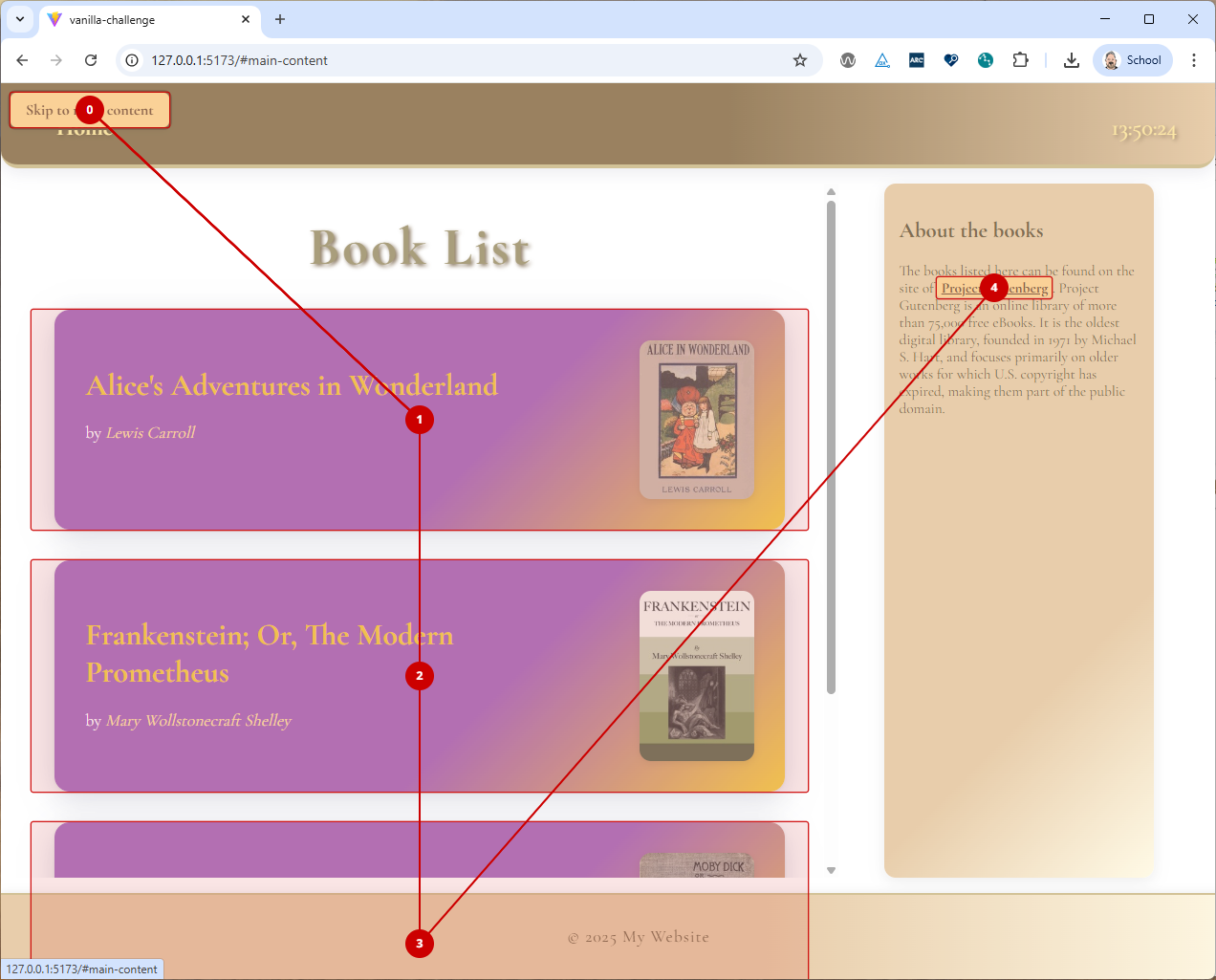 AXE Accessibility Testing
